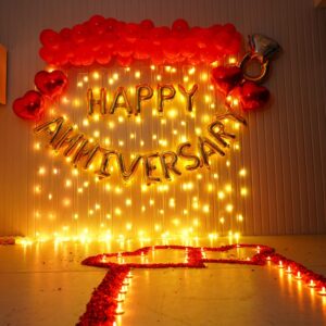 Fiery Love Fest Anniversary Decor