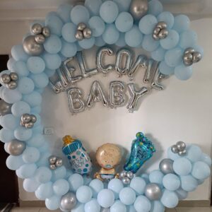 Welcome Baby Boy Decor